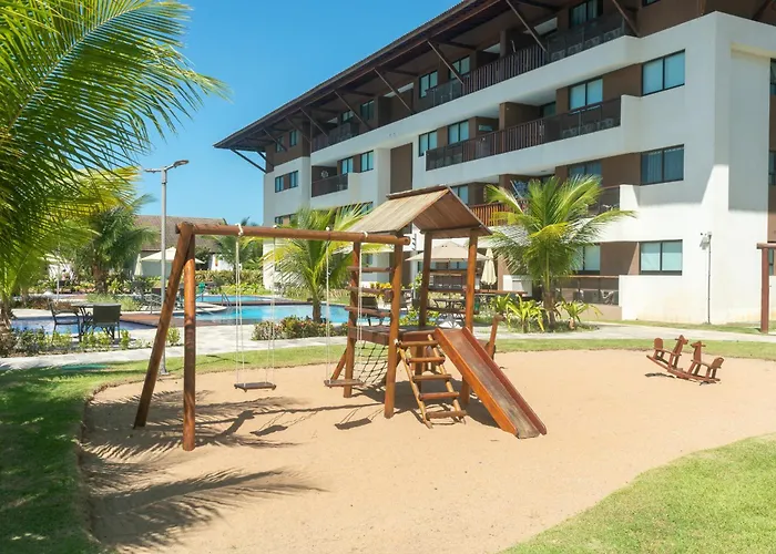 Flat 2 quartos em Porto, Cupe Beach Living (pé na areia).